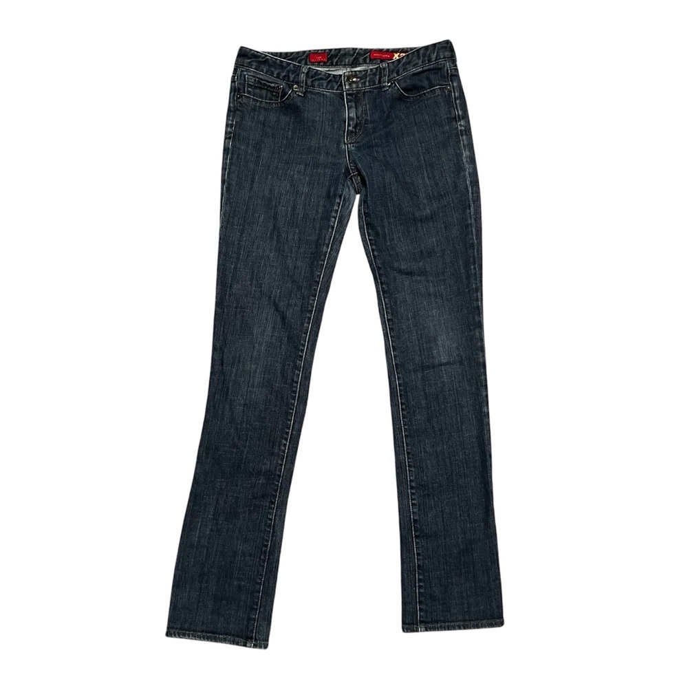 X2 Dark Blue Straight Leg Women's Jeans